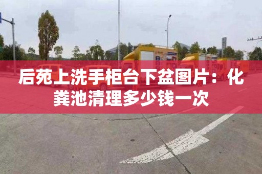 后苑上洗手柜臺下盆圖片：化糞池清理多少錢(qián)一次