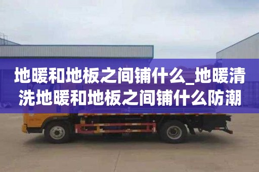 地暖和地板之間鋪什么_地暖清洗地暖和地板之間鋪什么防潮