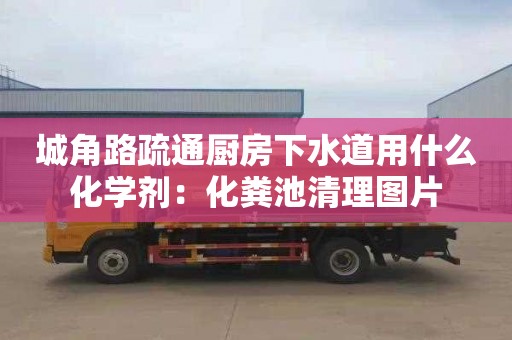 城角路疏通廚房下水道用什么化學(xué)劑：化糞池清理圖片