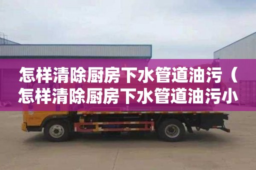 怎樣清除廚房下水管道油污（怎樣清除廚房下水管道油污小妙招）