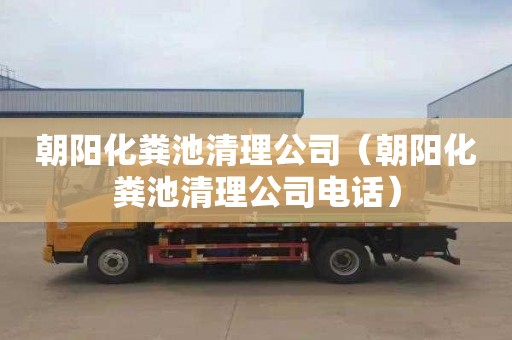 朝陽(yáng)化糞池清理公司（朝陽(yáng)化糞池清理公司電話(huà)）