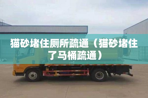 貓砂堵住廁所疏通（貓砂堵住了馬桶疏通）