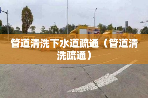 管道清洗下水道疏通（管道清洗疏通）